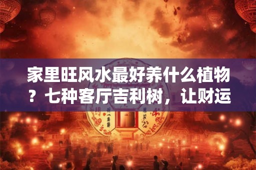 家里旺风水最好养什么植物？七种客厅吉利树，让财运与喜庆环绕