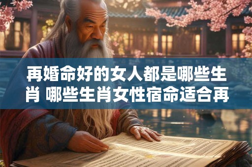 再婚命好的女人都是哪些生肖 哪些生肖女性宿命适合再婚