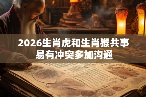 2026生肖虎和生肖猴共事 易有冲突多加沟通