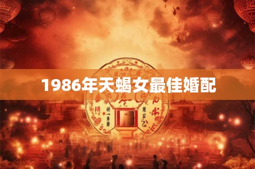 1986年天蝎女最佳婚配 1986年天蝎女最佳婚配