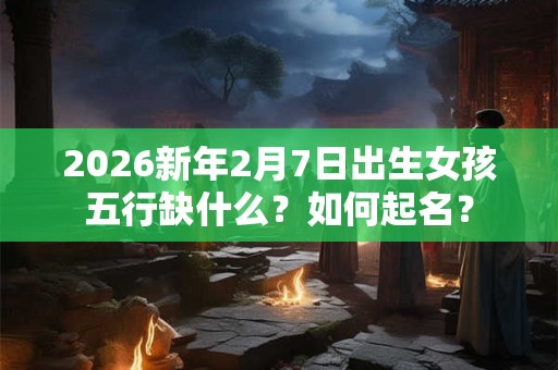 2026新年2月7日出生女孩五行缺什么？如何起名？