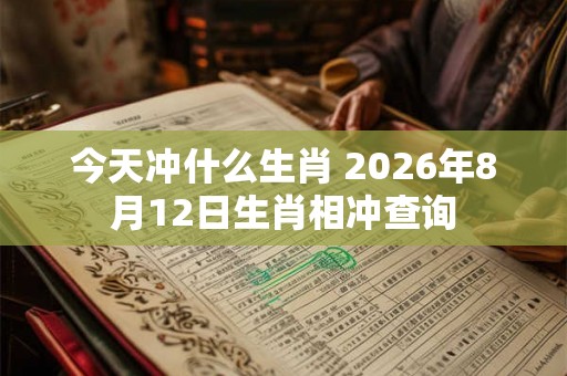 今天冲什么生肖 2026年8月12日生肖相冲查询