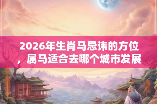 2026年生肖马忌讳的方位，属马适合去哪个城市发展？