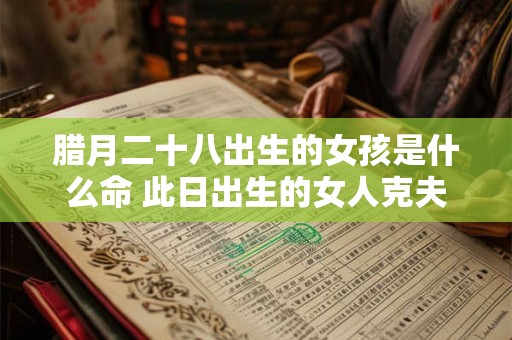 腊月二十八出生的女孩是什么命 此日出生的女人克夫吗