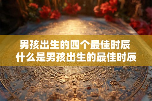 男孩出生的四个最佳时辰 什么是男孩出生的最佳时辰