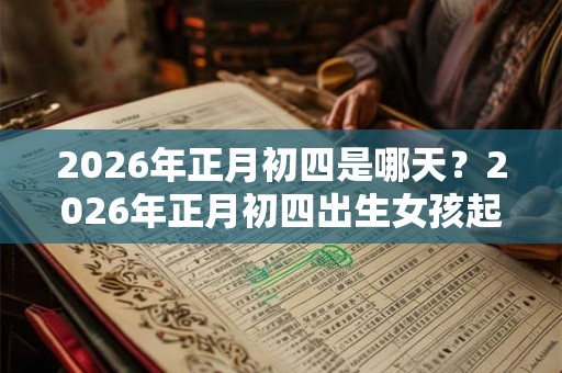 2026年正月初四是哪天？2026年正月初四出生女孩起名字