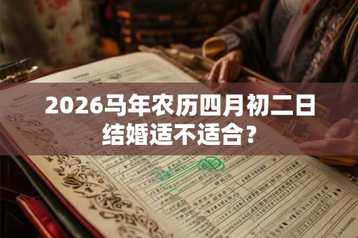 2026马年农历四月初二日结婚适不适合？