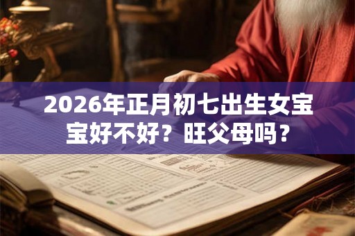 2026年正月初七出生女宝宝好不好？旺父母吗？