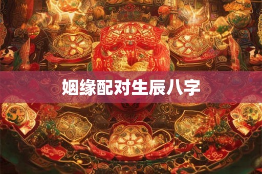 姻缘配对生辰八字