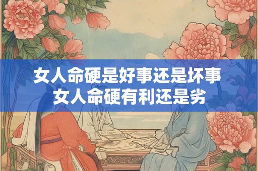 女人命硬是好事还是坏事 女人命硬有利还是劣 女人命硬是好事还是坏事 女人命硬有利还是劣
