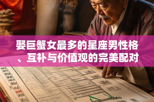 娶巨蟹女最多的星座男性格、互补与价值观的完美配对 娶巨蟹女最多的星座男性格、互补与价值观的完美配对