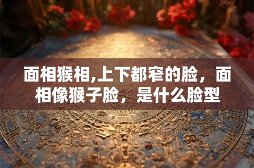 面相猴相,上下都窄的脸，面相像猴子脸，是什么脸型