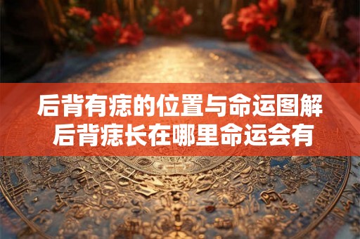 后背有痣的位置与命运图解 后背痣长在哪里命运会有什么变化大意不变