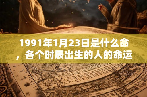 1991年1月23日是什么命,各个时辰出生的人的命运 1991年1月23日是什么命,各个时辰出生的人的命运