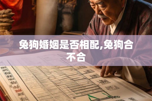 兔狗婚姻是否相配,兔狗合不合