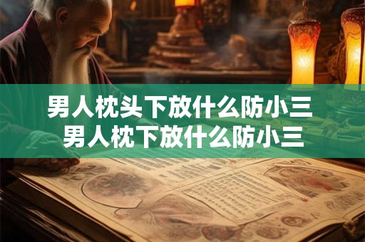 男人枕头下放什么防小三 男人枕下放什么防小三