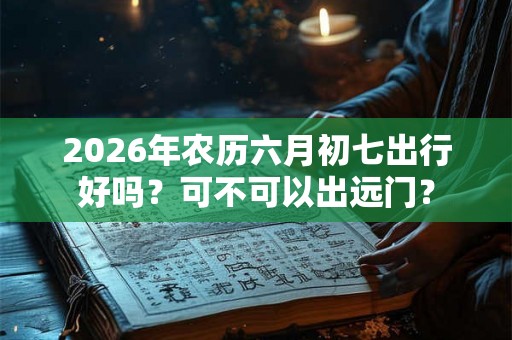 2026年农历六月初七出行好吗？可不可以出远门？