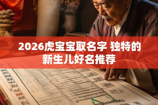2026虎宝宝取名字 独特的新生儿好名推荐 2026虎宝宝取名字 独特的新生儿好名推荐