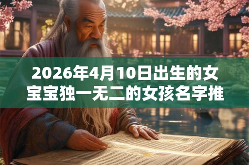 2026年4月10日出生的女宝宝独一无二的女孩名字推荐