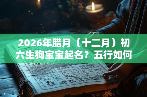 2026年腊月(十二月)初六生狗宝宝起名?五行如何? 2026年腊月(十二月)初六生狗宝宝起名?五行如何?