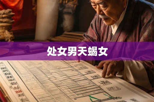 处女男天蝎女