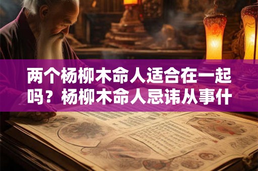 两个杨柳木命人适合在一起吗？杨柳木命人忌讳从事什么行业？
