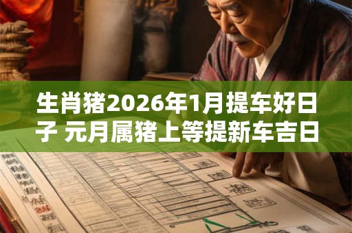 生肖猪2026年1月提车好日子 元月属猪上等提新车吉日 生肖猪2026年1月提车好日子 元月属猪上等提新车吉日