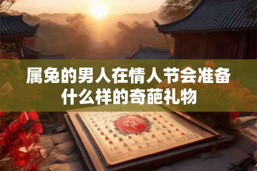属兔的男人在情人节会准备什么样的奇葩礼物