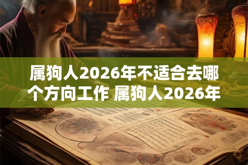 属狗人2026年不适合去哪个方向工作 属狗人2026年工作注意事项