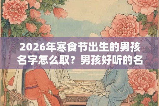 2026年寒食节出生的男孩名字怎么取?男孩好听的名字推荐 2026年寒食节出生的男孩名字怎么取?男孩好听的名字推荐