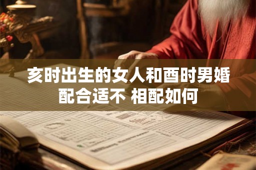 亥时出生的女人和酉时男婚配合适不 相配如何