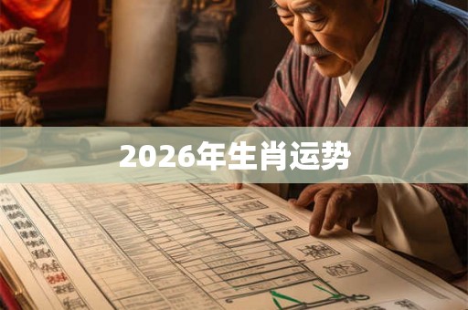 2026年生肖运势