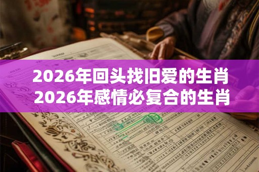 2026年回头找旧爱的生肖 2026年感情必复合的生肖