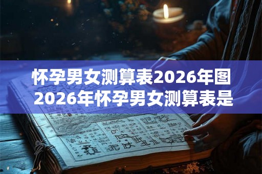 怀孕男女测算表2026年图 2026年怀孕男女测算表是什么样的