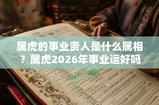 属虎的事业贵人是什么属相?属虎2026年事业运好吗? 属虎的事业贵人是什么属相?属虎2026年事业运好吗?