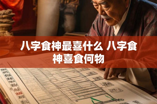 八字食神最喜什么 八字食神喜食何物