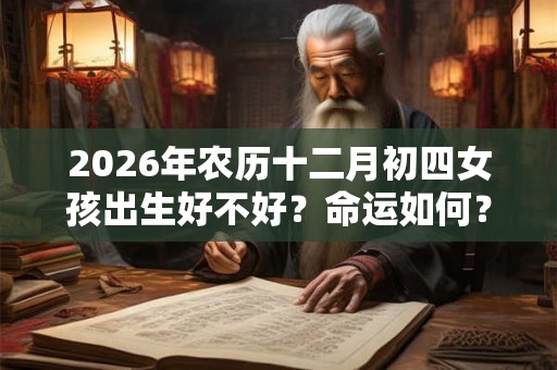 2026年农历十二月初四女孩出生好不好？命运如何？