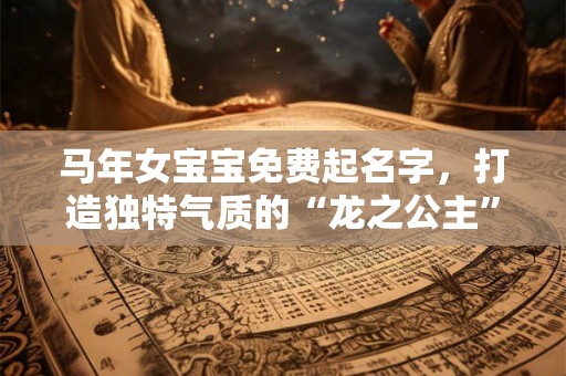 马年女宝宝免费起名字，打造独特气质的“龙之公主”
