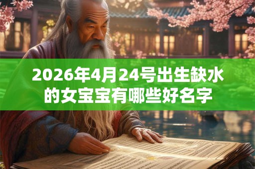 2026年4月24号出生缺水的女宝宝有哪些好名字