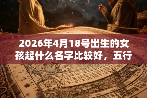 2026年4月18号出生的女孩起什么名字比较好,五行属什么 2026年4月18号出生的女孩起什么名字比较好,五行属什么