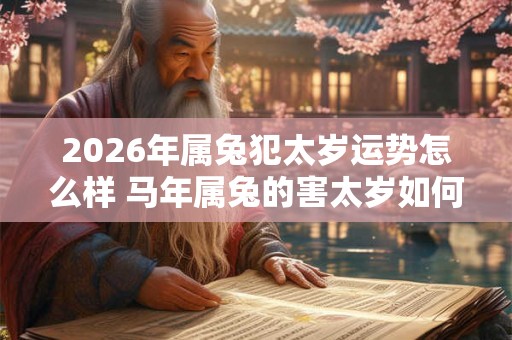 2026年属兔犯太岁运势怎么样 马年属兔的害太岁如何破解 2026年属兔犯太岁运势怎么样 马年属兔的害太岁如何破解