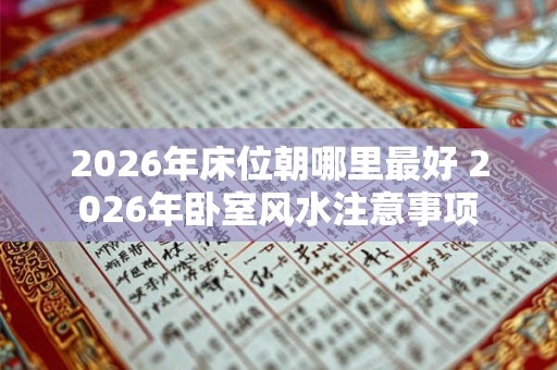 2026年床位朝哪里最好 2026年卧室风水注意事项