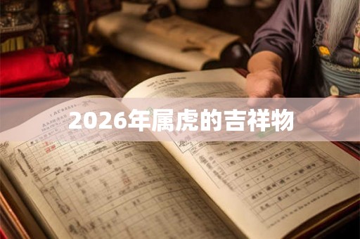 2026年属虎的吉祥物