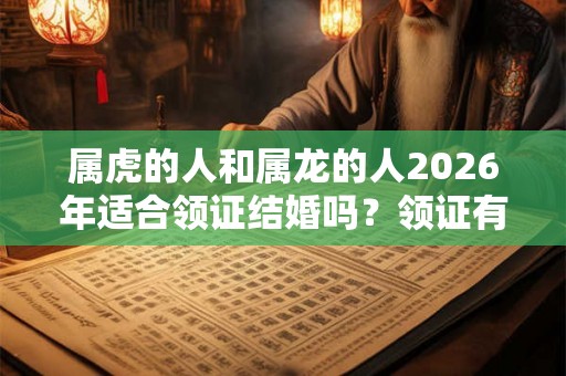 属虎的人和属龙的人2026年适合领证结婚吗？领证有什么流程？