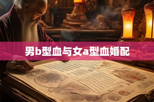 男b型血与女a型血婚配