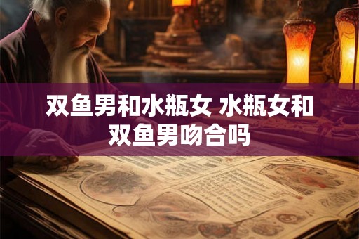 双鱼男和水瓶女 水瓶女和双鱼男吻合吗
