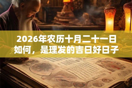 2026年农历十月二十一日如何，是理发的吉日好日子吗？