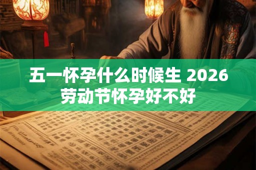 五一怀孕什么时候生 2026劳动节怀孕好不好