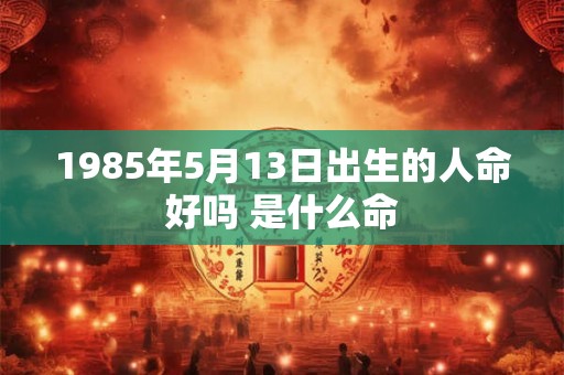 1985年5月13日出生的人命好吗 是什么命 1985年5月13日出生的人命好吗 是什么命