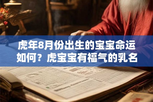虎年8月份出生的宝宝命运如何？虎宝宝有福气的乳名推荐